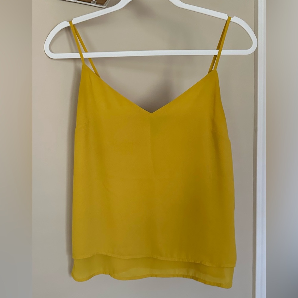 Forever 21 Mustard Yellow Camisole Tank Top